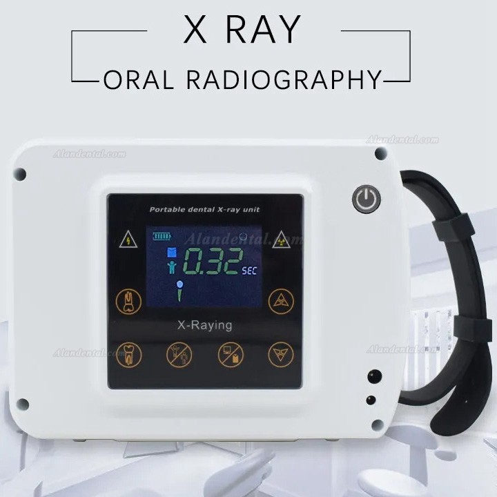 Portable Dental X-Ray Unit Machine RAY-100 Handheld Digital Xray Imaging System (Colorful Touch Screen)